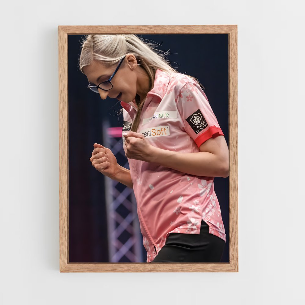 Poster Duel de Dames – affiche Fléchettes (vue 4)
